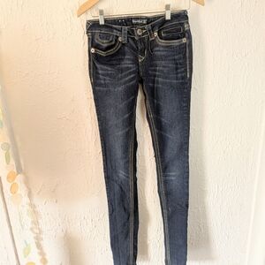 Hudson Dark Wash Skinny Jeans